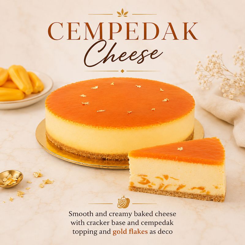 Cempedak Cheesecake