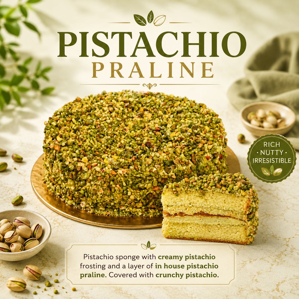 Pistachio Praline
