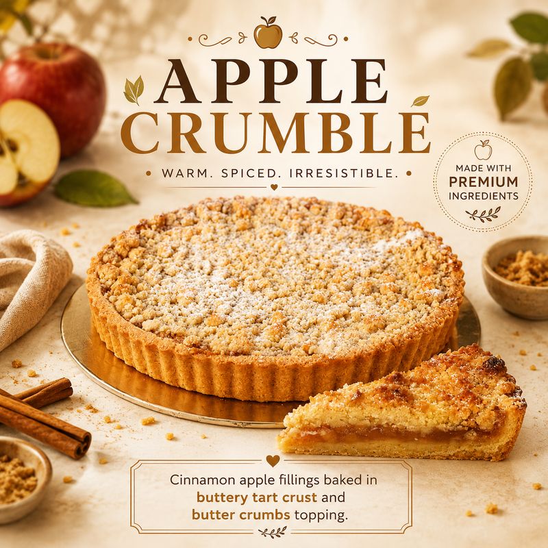 Apple Crumble Pie