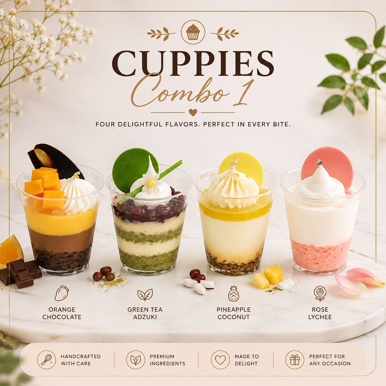 Cuppies Combo 1 - 48pcs