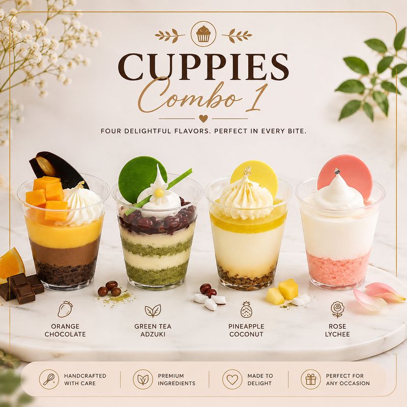 Cuppies Combo 1 - 48pcs