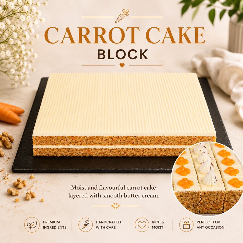 Carrot Cake Block