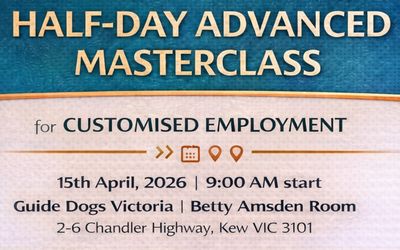 Customised Employment Practice Masterclass (Half Day) Customised Employment Practice Masterclass (Half Day)