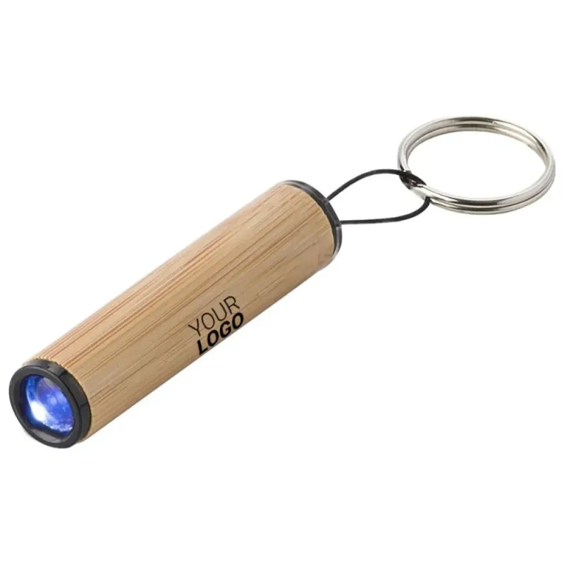 Mini-Taschenlampe aus Bambus
