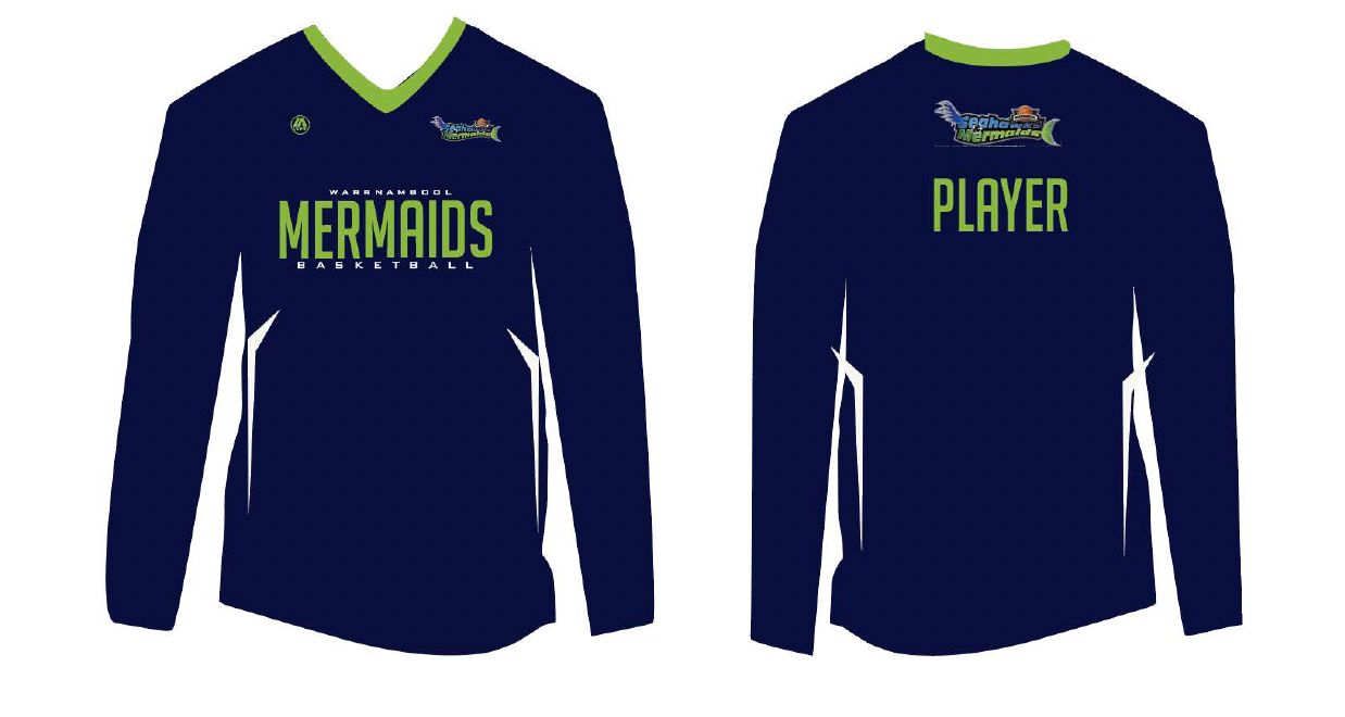 Mermaids Warm Up Top - Long Sleeve