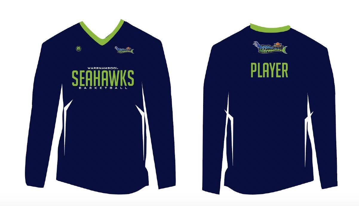Seahawks Warm Up Top - Long Sleeve