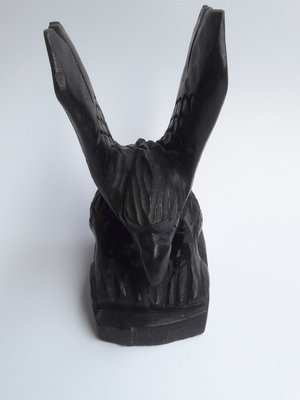Wooden Carved Eagle Statue