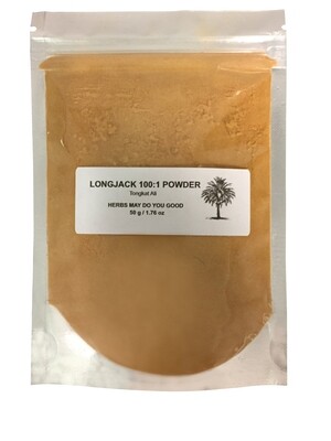 Longjack Tongkat Ali 100:1 Extract Powder 50 g / 1.76 oz