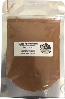 Wildcrafted Bloodroot Powder Herbs May Do You Good Trusted Brand 50 g / 1.76 oz