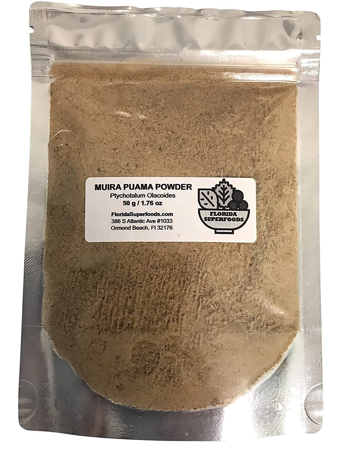 Muira Puama Powder from East Coast Superfoods 50 g / 1.76 oz