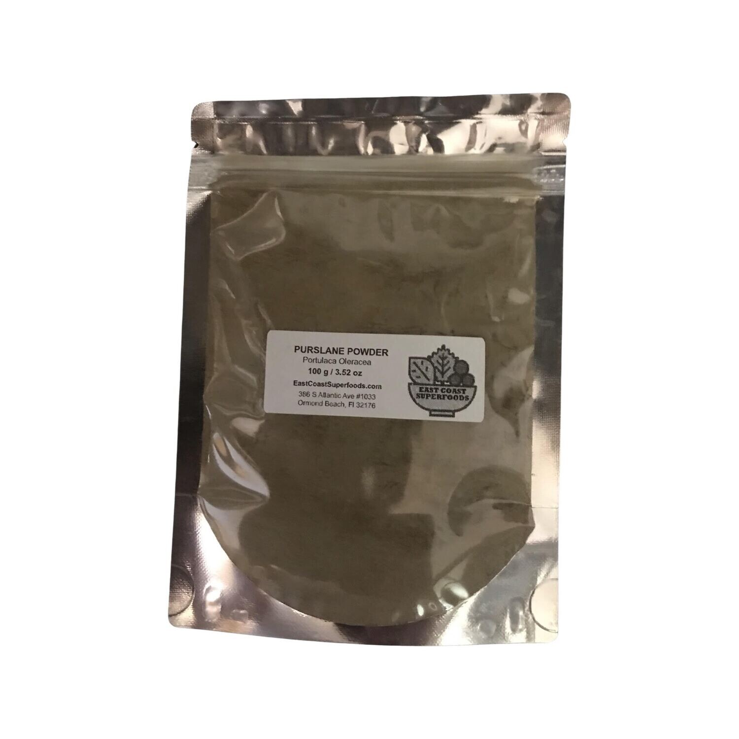 Purslane Powder from East Coast Superfoods 100 g / 3.52 oz
