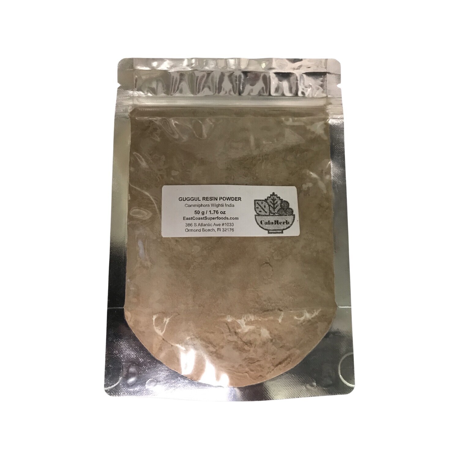 Guggul Resin Powder From East Coast Superfoods Trusted Brand CalaHerb 50 g / 1.76 oz