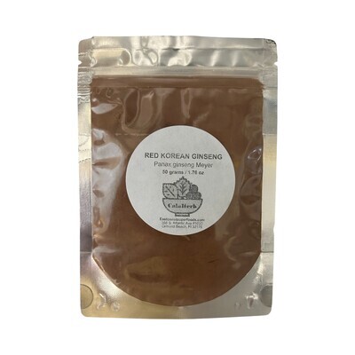 Calaherb Red Korean Ginseng Extract Powder 50 g / 1.76 oz