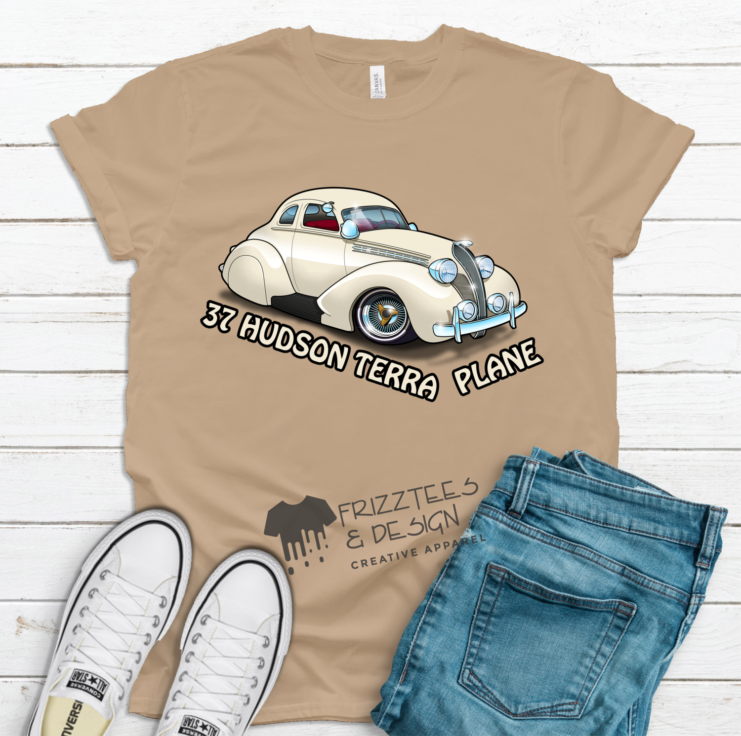 37 HUDSON TERRAPLANE CLASSIC CAR TEE