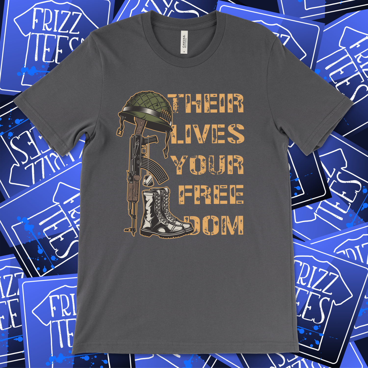 THIER LIVES YOUR FREEDOM TEE