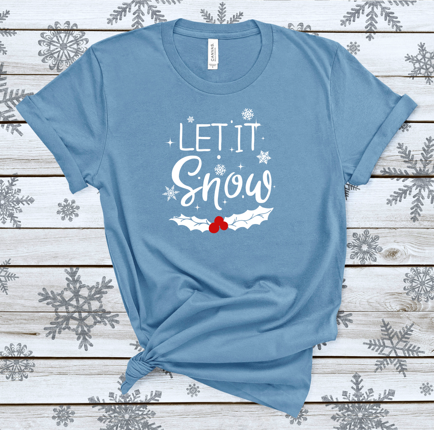 LET IT SNOW HOLIDAY TEE