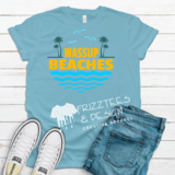 WASSUP BEACHES TEE, COLOR: TURQUOISE