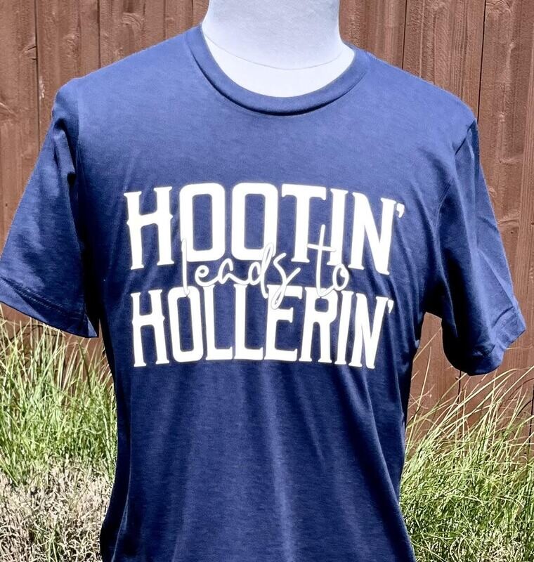 HOOTIN LEADS TO HOLLERIN