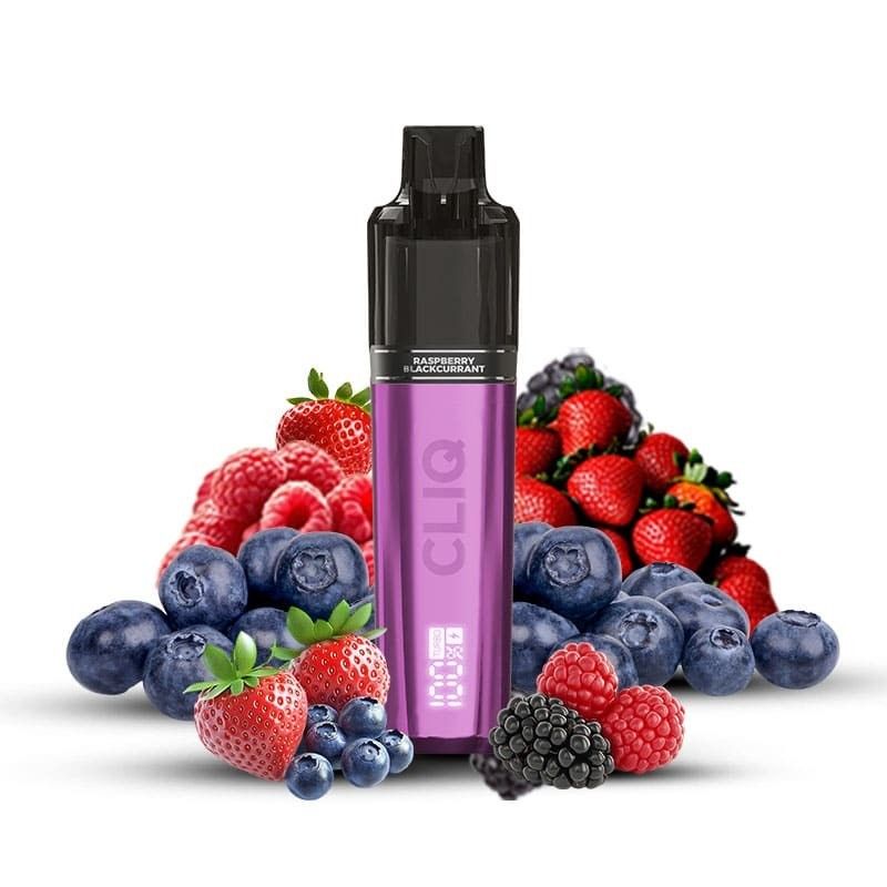 ​Vampire Vape Cliq 15K – Raspberry Blackcurrant