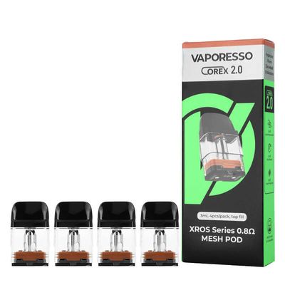 Vaporesso XROS Series Mesh Pod – COREX 2.0 (0.8Ω)