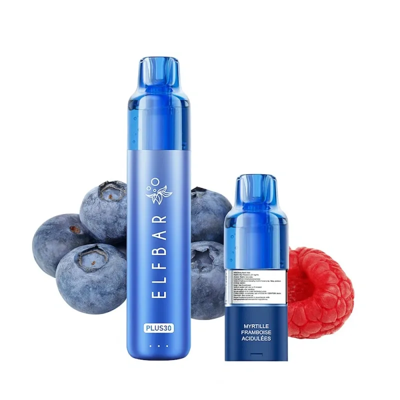 ELF BAR PLUS30 – 30.000 Pufova (Blueberry Sour Raspberry)