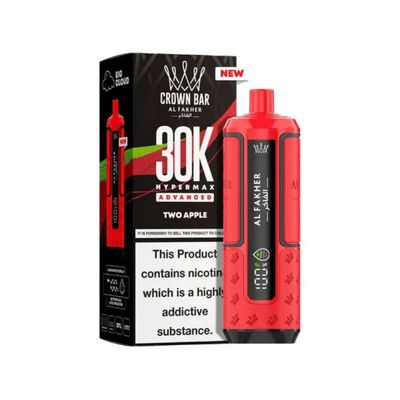 ​Al Fakher Crown Bar 30K Hypermax Advanced – Two Apple