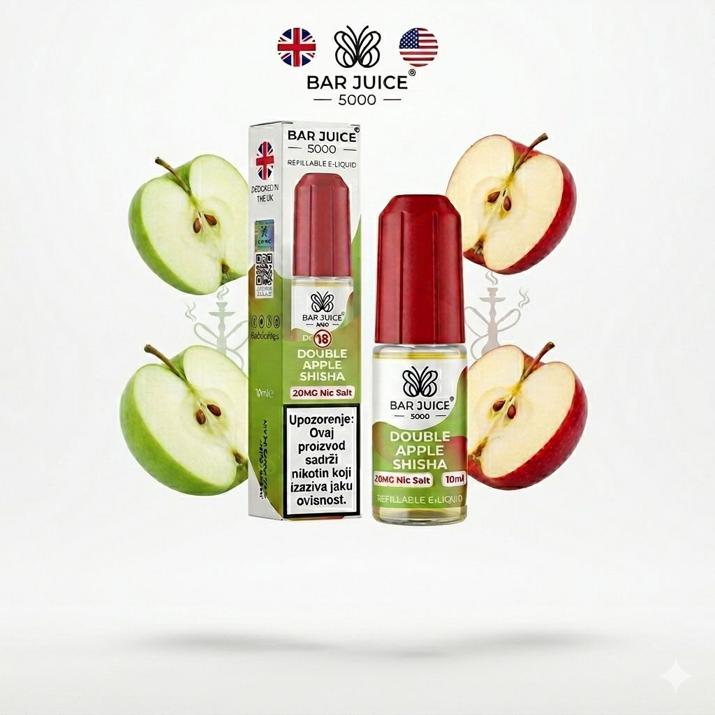 Bar Juice 5000 Double Shisha apple
