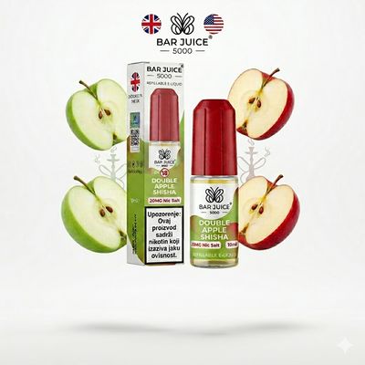 Bar Juice 5000 Double Shisha apple