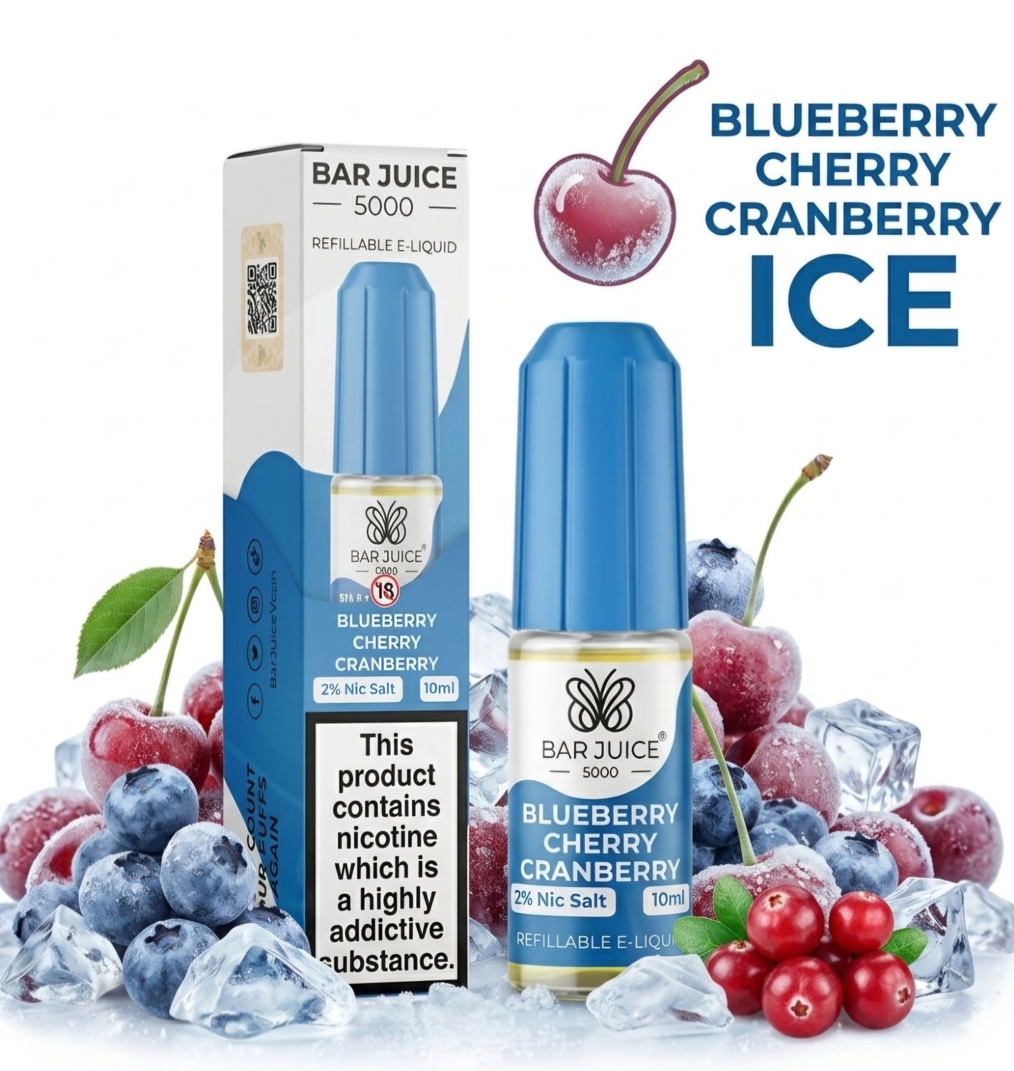 Bar Juice 5000 Blueberry Cherry Raspberry