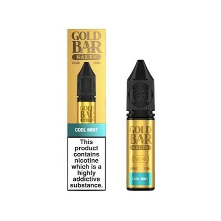 Gold Bar 10ml nic salts Cool Mint