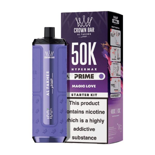 Al Fakher Crown Bar 50K Hypermax Prime –Magic Love