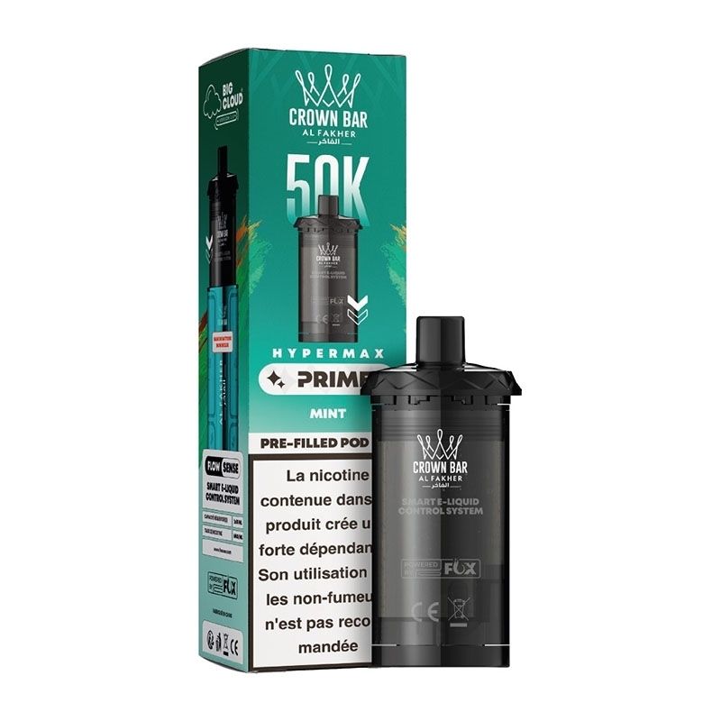 Al Fakher Crown Bar 50K Hypermax Prime Mint – Zamjenski Ketridž