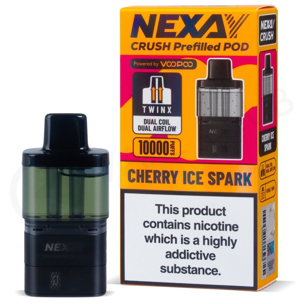 CHERRY ICE SPARK – NEXAY CRUSH PREFILLED POD 🍒❄️