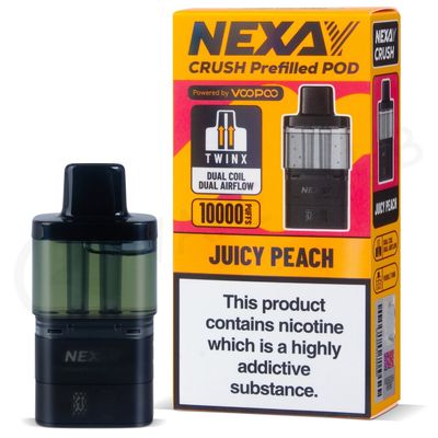 JUICY PEACH – NEXAY CRUSH PREFILLED POD 🍑✨