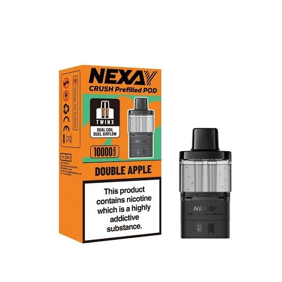 DOUBLE APPLE – NEXAY CRUSH PREFILLED POD 🍏🍎