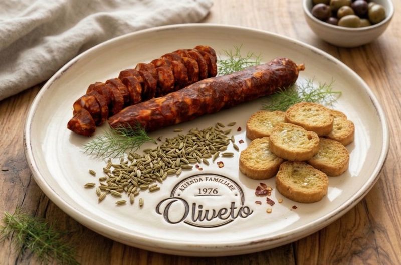 Salsiccia Calabrese Stagionato – Dolce con Finocchio Salsiccia Calabrese Stagionato – Dolce con Finocchio