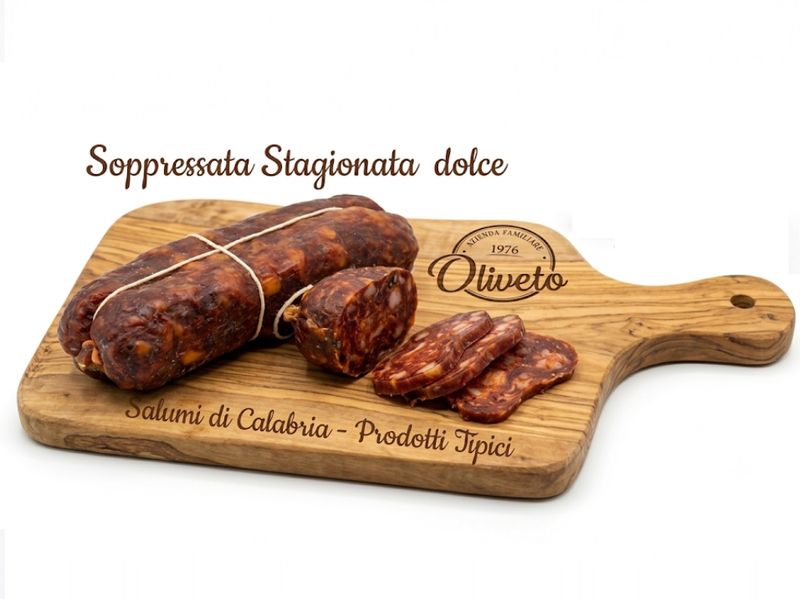 Soppressata Stagiona Calabrese - DOLCE Soppressata Stagiona Calabrese - DOLCE