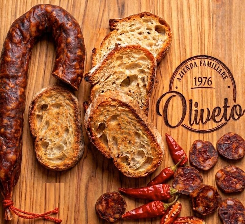 Salsiccia Stagionata Calabrese - Piccante Salsiccia Stagionata Calabrese - Piccante