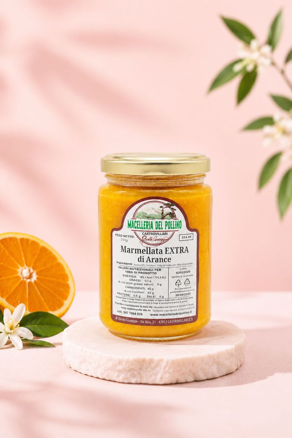 Marmellata Extra di Arance 314 ml