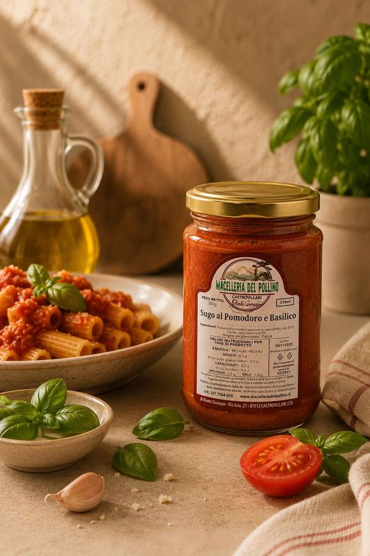 Sugo al pomodoro e basilico