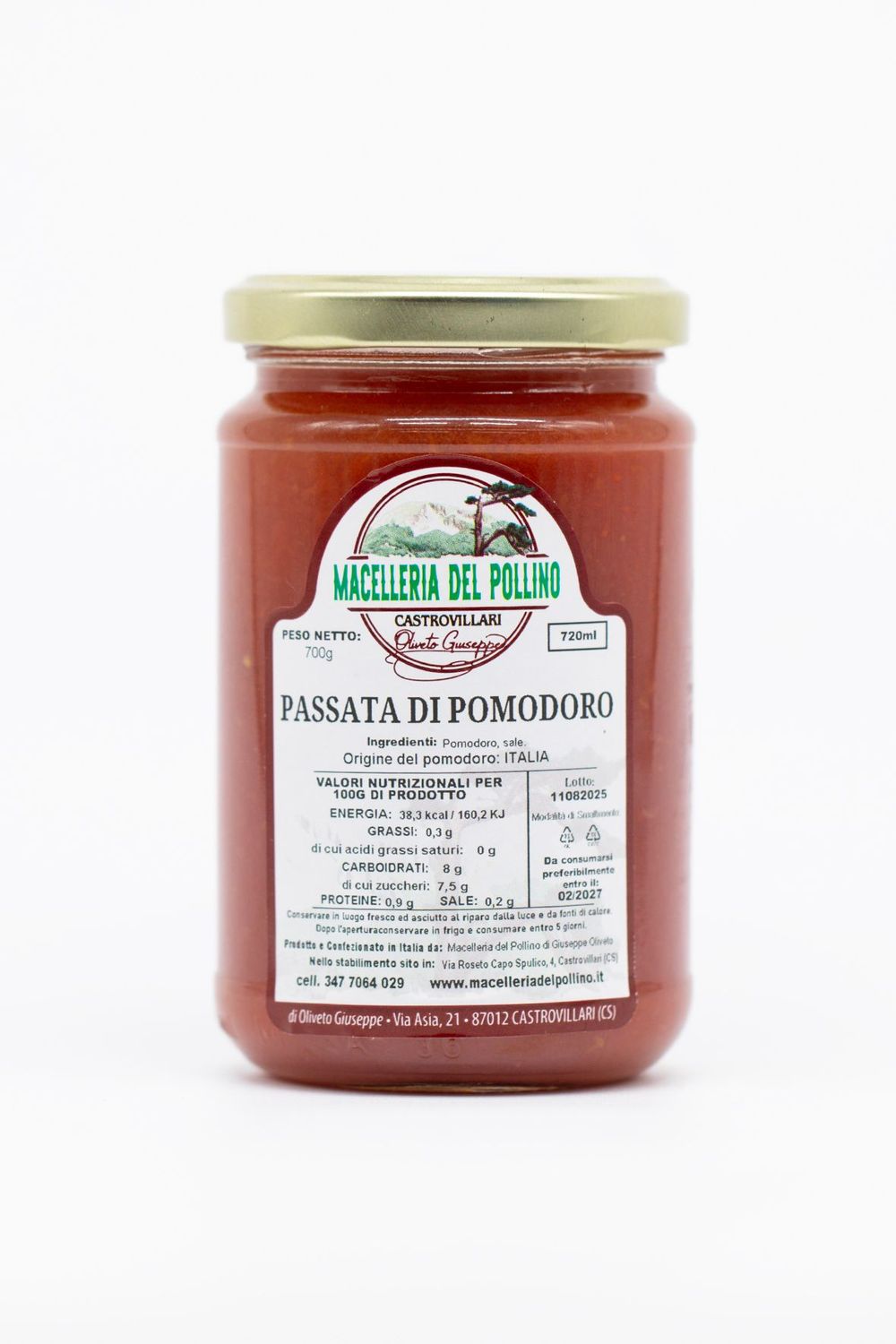 Passata di pomodoro 700g