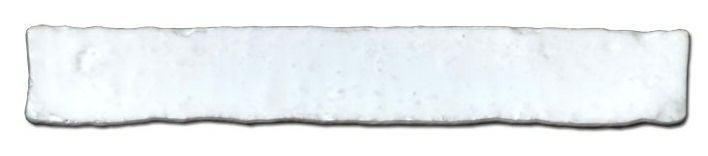 Plaqueta Esmaltada Blanco 230X15X37