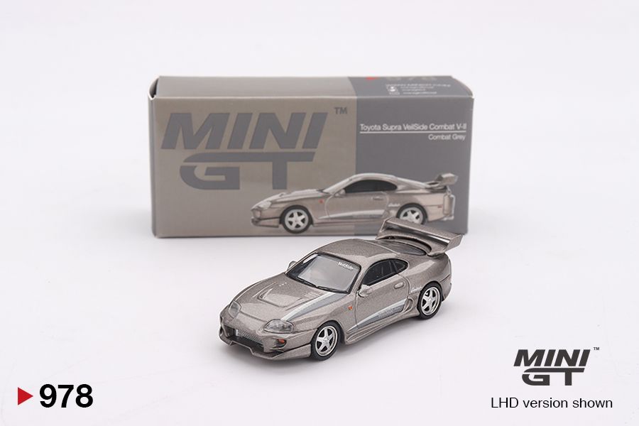Mini GT Toyota Supra VeilSide Combat V-II Combat Grey