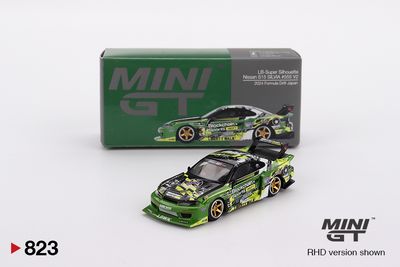 Mini GT Nissan LB-Super Silhouette S15 Silvia #555 V2 2024 Formula Drift Japan
