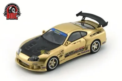BMC Toyota Supra A80 GT-300 Top Secret Gold Hong Kong Toycar Salon 2024 Limited Edition