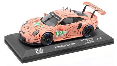 Altaya Porsche 911 RSR #92 24h Le Mans 2018 Pink Pig