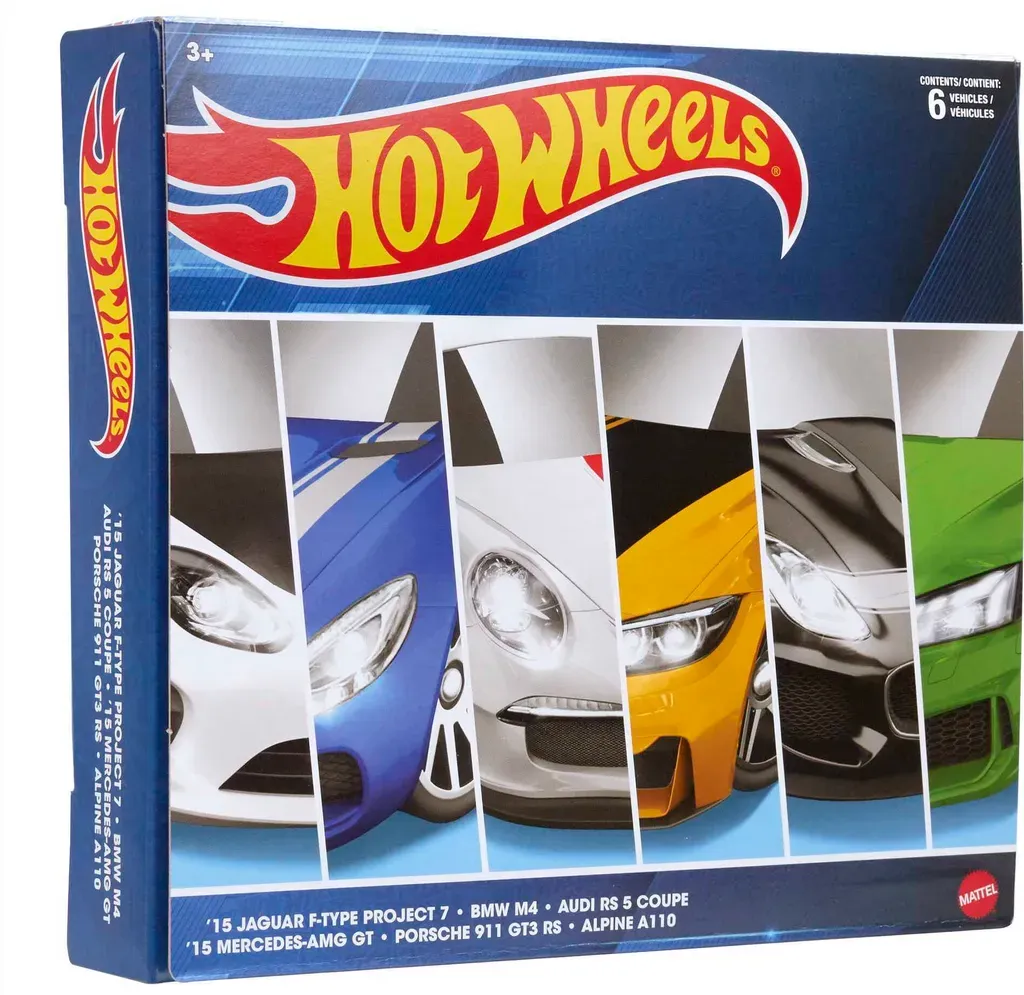Hot Wheels European Car Culture 6-pack
