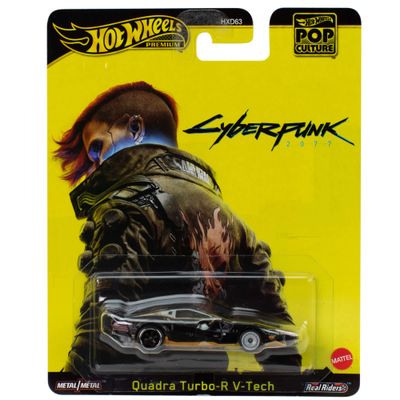 Hot Wheels Premium Quadra Turbo-R V-Tech