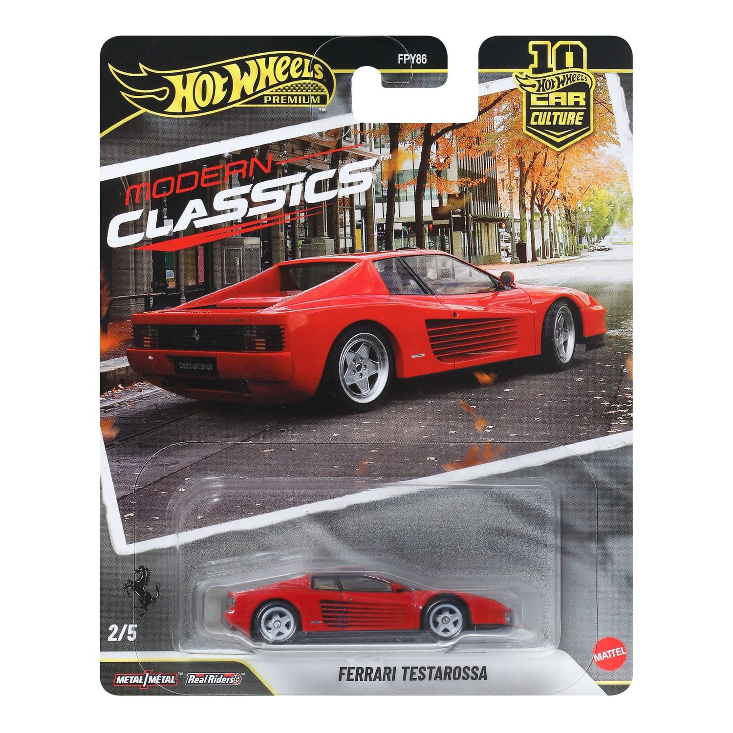 Hot Wheels Premium Ferrari Testarossa