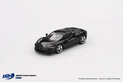 BBR Ferrari 296 GTB Nero Daytona